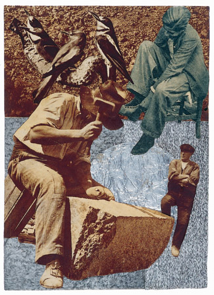 s/t adscrito a 1934. Fotomontaje. Collage/papel 22’2x16’1 *