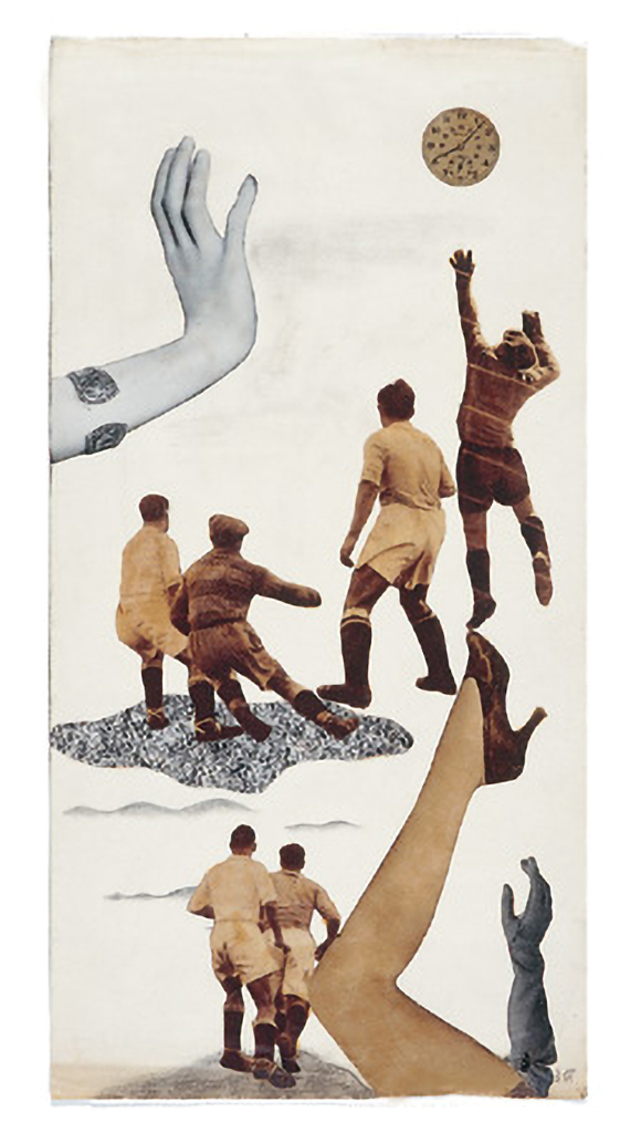 s/t 1935. Fotomontaje. Collage y lápiz/papel 37’4x19 cm *