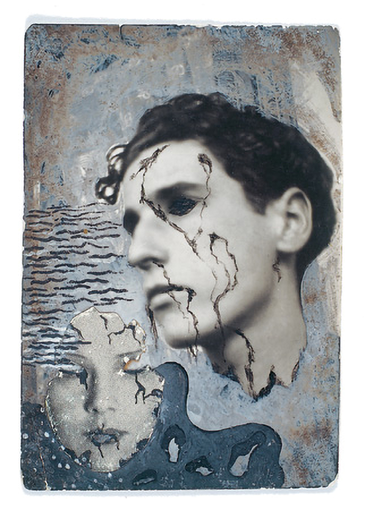 s/t 1936. Fotomontaje. Collage y tinta. 14x11’1 cm *