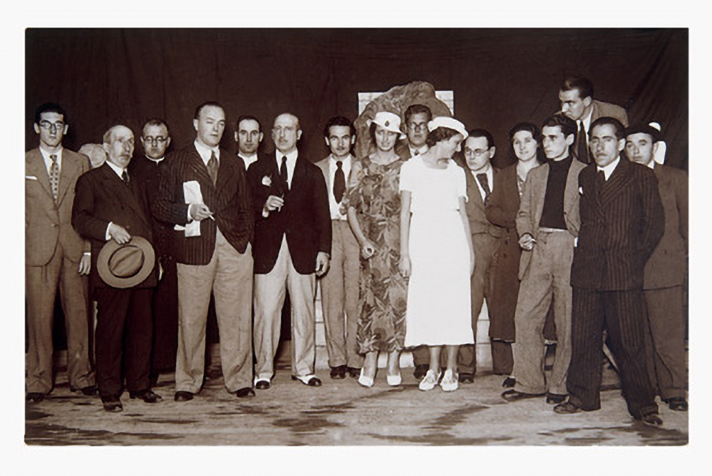 Foto de inauguración en el Kursaal de 1934
